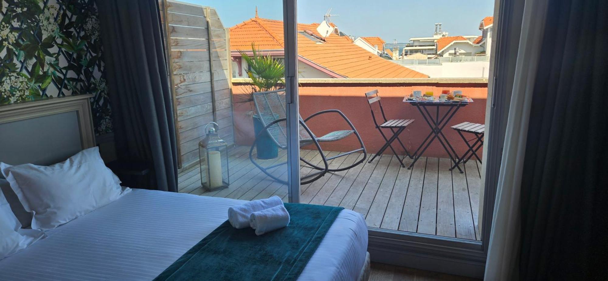 Hôtel Villa-Lamartine Arcachon Exterior foto